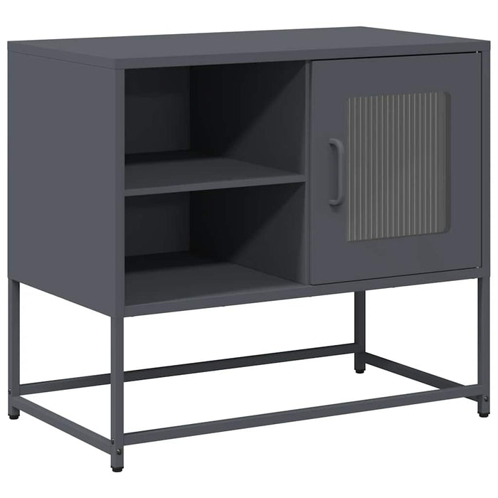 Dulap TV, antracit, 68x39x60,5 cm, oțel - WALTI WALTI