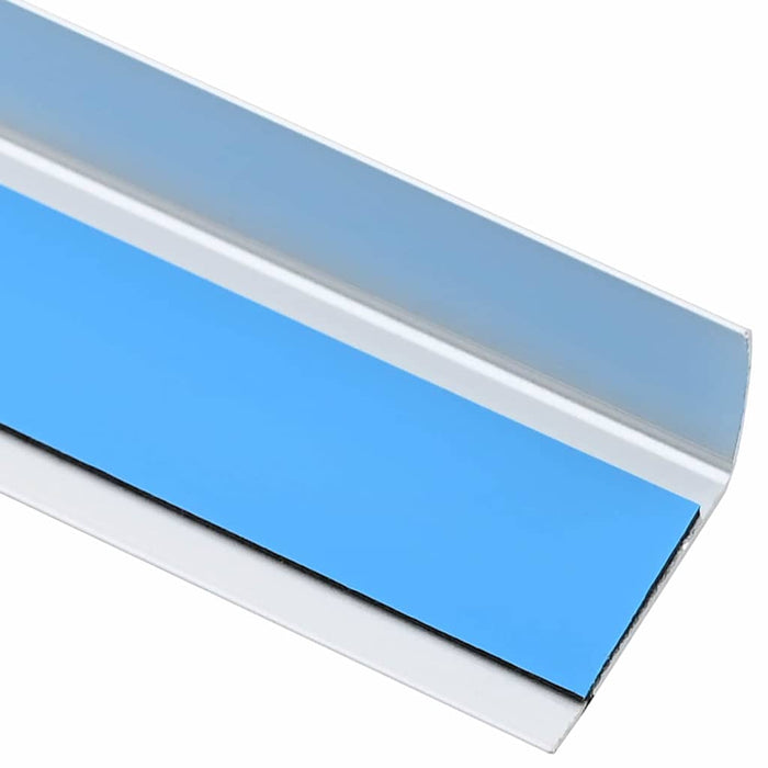 Profile pentru marginea treptelor 10 pcs Argintiu 67 x 3 x 2 cm - WALTI WALTI