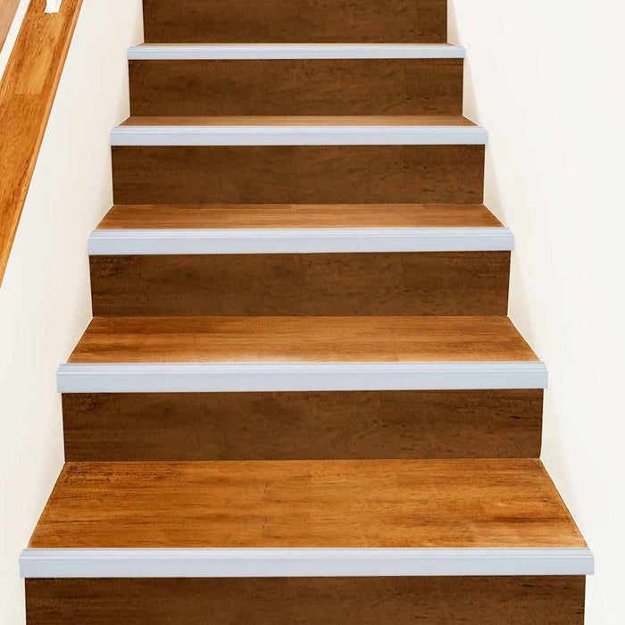 Profile pentru marginea treptelor 10 pcs Argintiu - WALTI WALTI