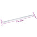 Profile pentru marginea treptelor 10 pcs Argintiu - WALTI WALTI