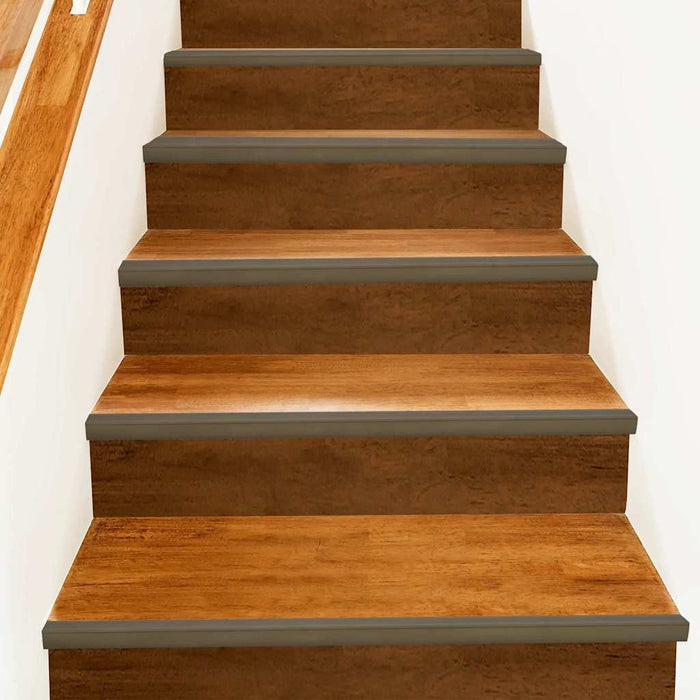 Profile pentru marginea treptelor 30 pcs Maro 67 x 3 x 2 cm - WALTI WALTI