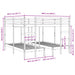 Pat supraetajat triplu, alb 200x200/80x200 cm lemn pin - WALTI WALTI