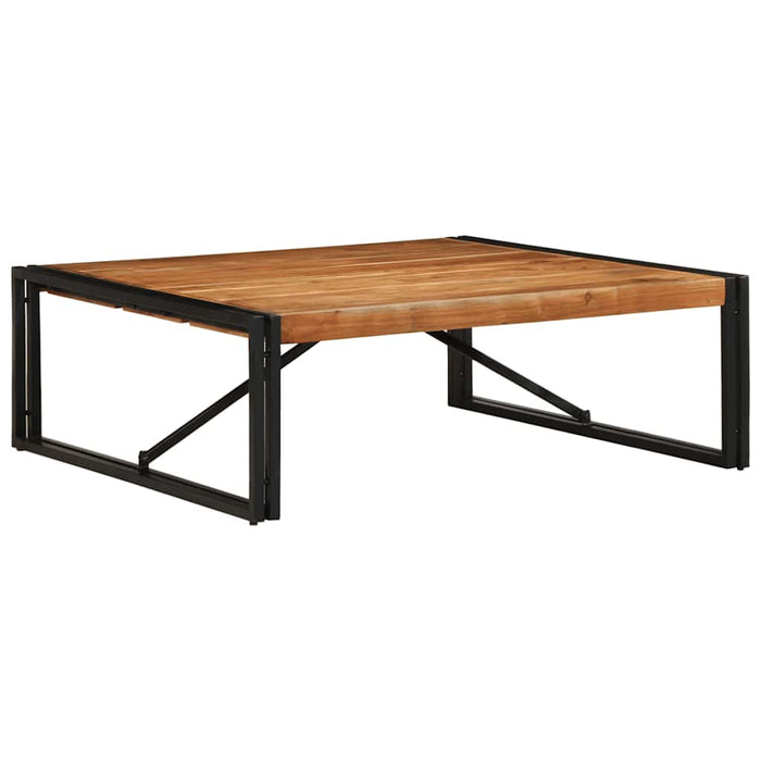 Masuta de cafea 100x100x35 cm din lemn masiv de salcam WALTI