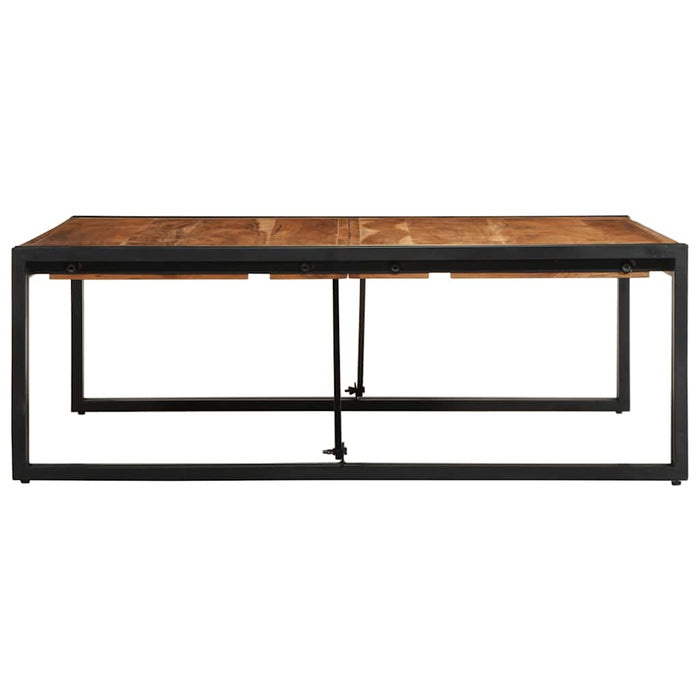 Masuta de cafea 100x100x35 cm din lemn masiv de salcam WALTI