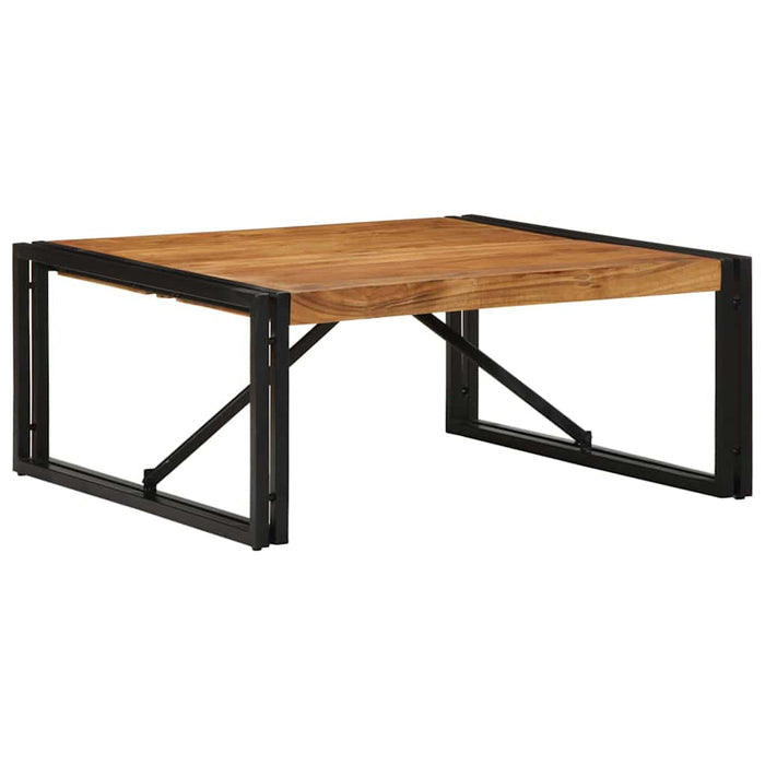 Masuta de cafea 80x80x35 cm din lemn masiv de salcam - WALTI WALTI