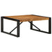 Masuta de cafea 80x80x35 cm din lemn masiv de salcam - WALTI WALTI