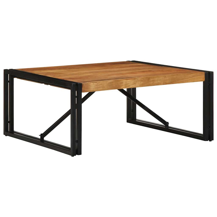 Masuta de cafea 80x80x35 cm din lemn masiv de salcam - WALTI WALTI