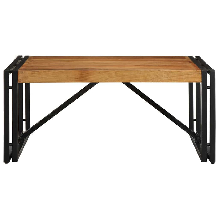 Masuta de cafea 80x80x35 cm din lemn masiv de salcam - WALTI WALTI