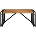 Masuta de cafea 80x80x35 cm din lemn masiv de salcam - WALTI WALTI