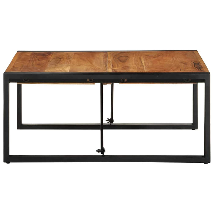 Masuta de cafea 80x80x35 cm din lemn masiv de salcam - WALTI WALTI
