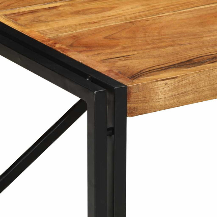 Masuta de cafea 80x80x35 cm din lemn masiv de salcam - WALTI WALTI
