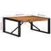 Masuta de cafea 80x80x35 cm din lemn masiv de salcam - WALTI WALTI
