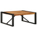 Masuta de cafea 80x80x35 cm din lemn masiv de salcam - WALTI WALTI