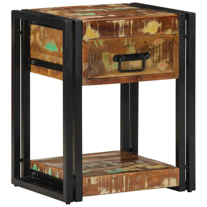 Dulap de noapte cu sertar 2 pcs Multicolour 40 x 35 x 50 cm - WALTI WALTI