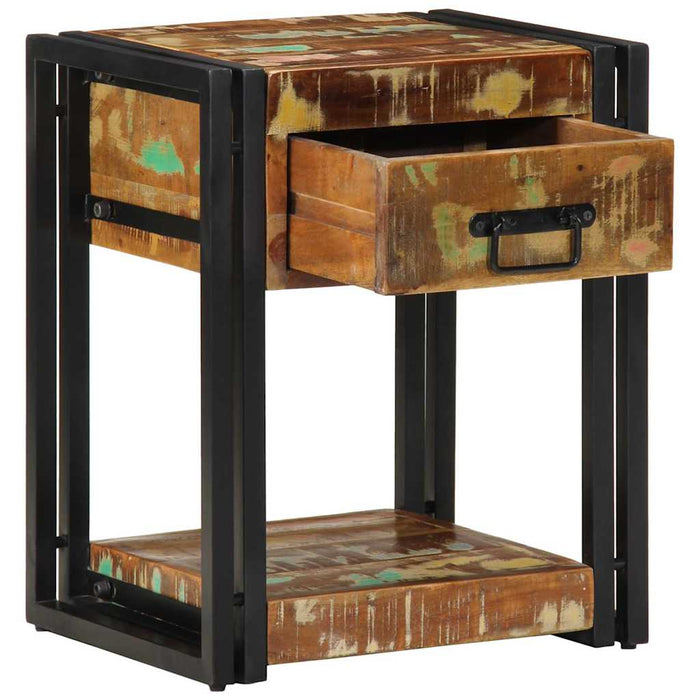 Dulap de noapte cu sertar 2 pcs Multicolour 40 x 35 x 50 cm - WALTI WALTI