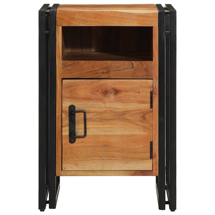 Noptieră 40x40x59 cm, lemn masiv de acacia WALTI