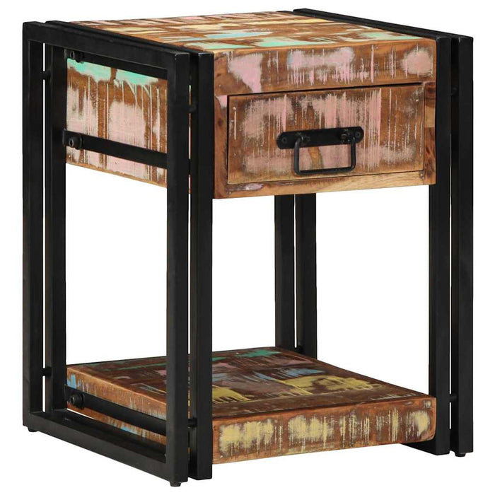 Dulap de noapte cu sertar 2 pcs Multicolour 40 x 40 x 50 cm - WALTI WALTI