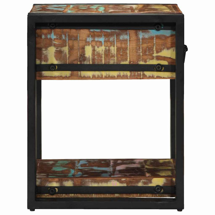 Dulap de noapte cu sertar 2 pcs Multicolour 40 x 40 x 50 cm - WALTI WALTI