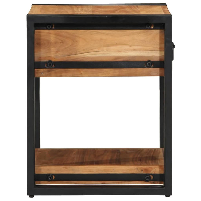 Dulap de noapte Maro 40 x 40 x 50 cm lemn masiv de acacia - WALTI WALTI