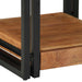 Dulap de noapte 2 pcs Maro 40 x 40 x 50 cm lemn masiv de acacia - WALTI WALTI