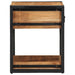 Dulap de noapte 2 pcs Maro 40 x 40 x 50 cm lemn masiv de acacia - WALTI WALTI