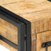 Dulap de noapte 2 pcs Maro 30 x 30 x 40 cm Lemn masiv de mango - WALTI WALTI