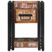 Dulap de noapte Multicolour 30 x 30 x 40 cm Lemn masiv reciclat - WALTI WALTI