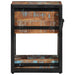 Dulap de noapte Multicolour 30 x 30 x 40 cm Lemn masiv reciclat - WALTI WALTI