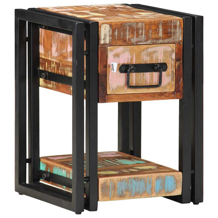 Dulap de noapte cu sertar 2 pcs Multicolour 30 x 30 x 40 cm - WALTI WALTI