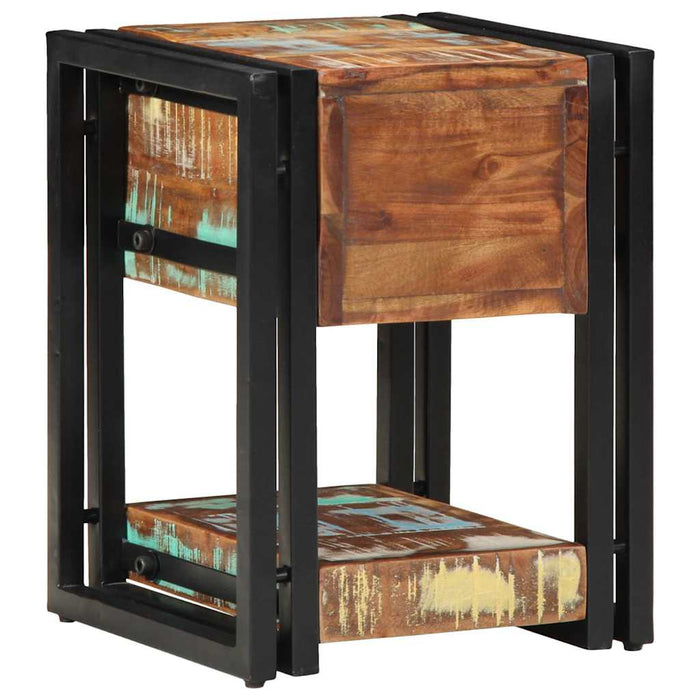 Dulap de noapte cu sertar 2 pcs Multicolour 30 x 30 x 40 cm - WALTI WALTI