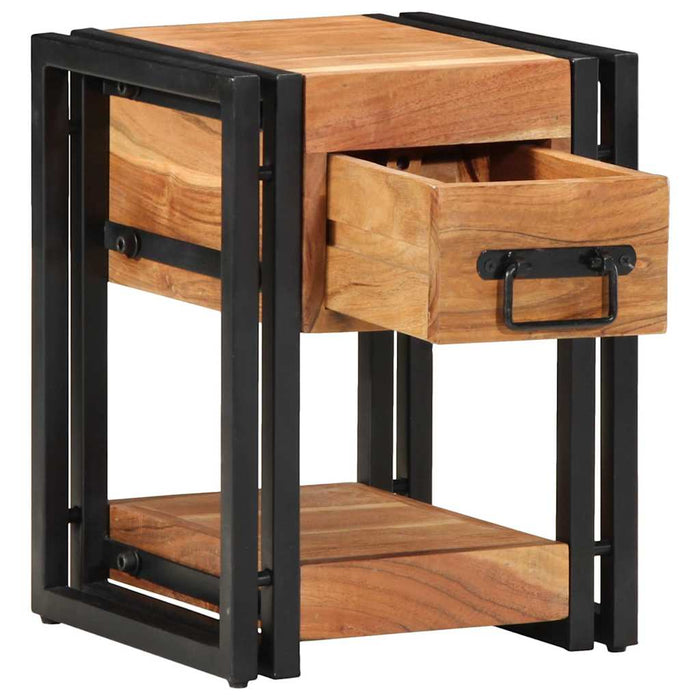 Dulap de noapte Maro 30 x 30 x 40 cm lemn masiv de acacia - WALTI WALTI