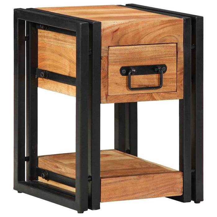 Dulap de noapte Maro 30 x 30 x 40 cm lemn masiv de acacia - WALTI WALTI