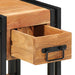 Dulap de noapte 2 pcs Maro 30 x 30 x 40 cm lemn masiv de acacia - WALTI WALTI