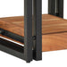 Dulap de noapte 2 pcs Maro 30 x 30 x 40 cm lemn masiv de acacia - WALTI WALTI