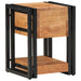 Dulap de noapte 2 pcs Maro 30 x 30 x 40 cm lemn masiv de acacia - WALTI WALTI
