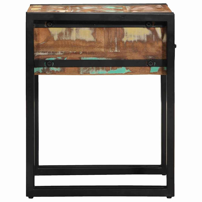Masă laterală Multicolour 40 x 40 x 50 cm Lemn masiv reciclat - WALTI WALTI