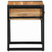 Masă laterală Maro 40 x 40 x 50 cm lemn masiv de acacia - WALTI WALTI