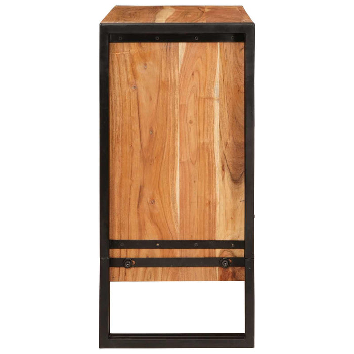 Bufet cu sertar Maro 66 x 33 x 70 cm Lemn Solid de Acacia WALTI