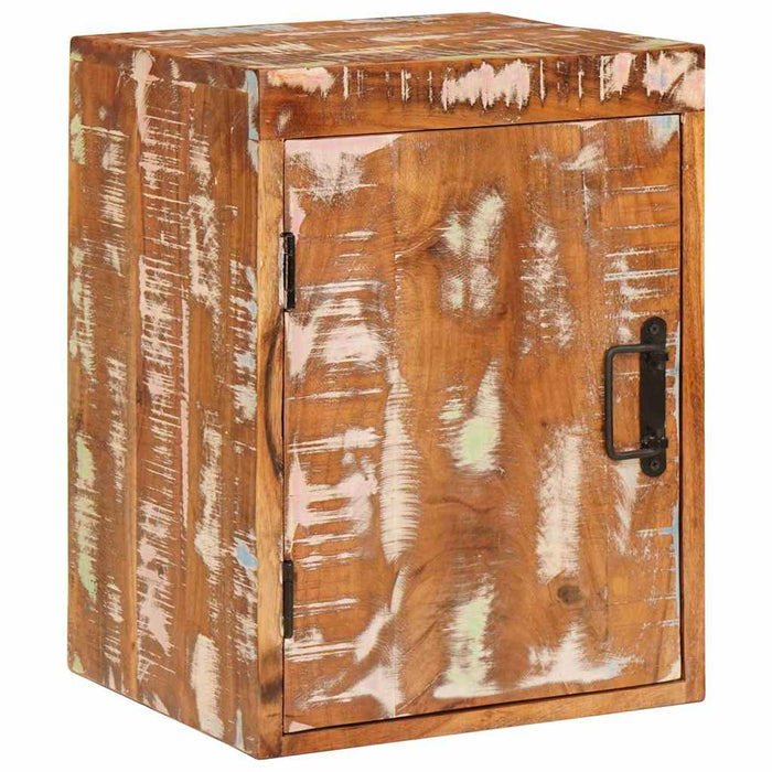 Noptieră 2 pcs Maro 35 x 33 x 48 cm Lemn Solid Recuperat - WALTI WALTI