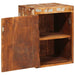Noptieră 2 pcs Maro 35 x 33 x 48 cm Lemn Solid Recuperat - WALTI WALTI