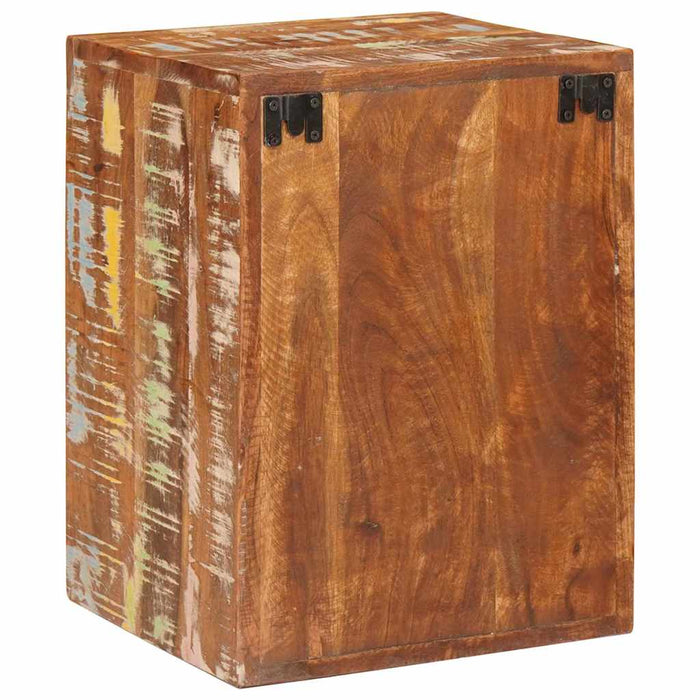 Noptieră 2 pcs Maro 35 x 33 x 48 cm Lemn Solid Recuperat - WALTI WALTI