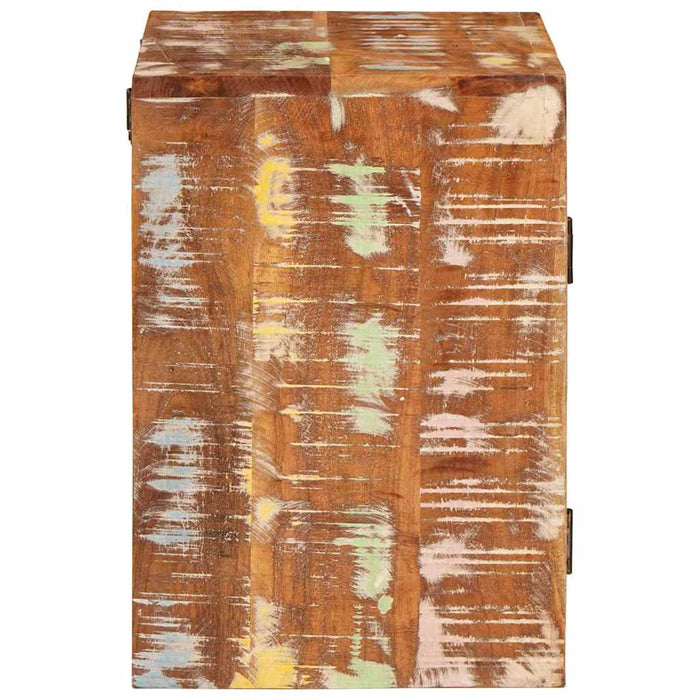 Noptieră 2 pcs Maro 35 x 33 x 48 cm Lemn Solid Recuperat - WALTI WALTI