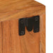 Noptieră 2 pcs Maro 35 x 33 x 48 cm Lemn Solid de Acacia - WALTI WALTI