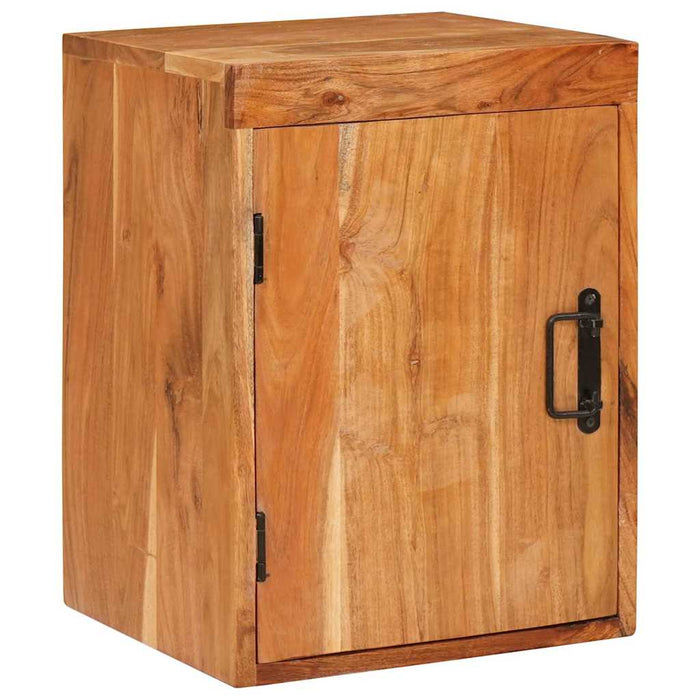 Noptieră 2 pcs Maro 35 x 33 x 48 cm Lemn Solid de Acacia - WALTI WALTI