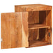 Noptieră 2 pcs Maro 35 x 33 x 48 cm Lemn Solid de Acacia - WALTI WALTI