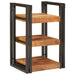 Noptieră 2 pcs Maro și negru Lemn de mango solid - WALTI WALTI
