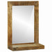 Oglindă pentru baie Maro 50 x 22 x 70 cm Lemn de mango solid - WALTI WALTI