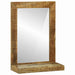 Oglindă pentru baie Maro 50 x 22 x 70 cm Lemn de mango solid - WALTI WALTI