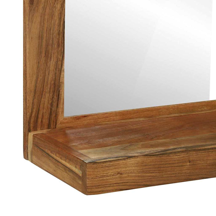 Oglindă pentru baie Maro 50 x 22 x 70 cm Lemn Solid de Acacia - WALTI WALTI