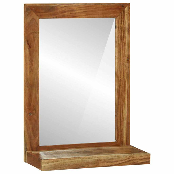 Oglindă pentru baie Maro 50 x 22 x 70 cm Lemn Solid de Acacia - WALTI WALTI